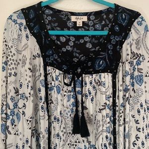 NWOT Boho Blouse Style & Co.